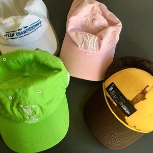 Collection of 4 New York Theme Sports Caps